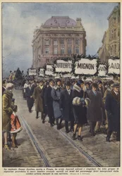 Die Sängerin Emmy Destinn, die in Prag starb, hatte feierliche und ungewöhnliche Beerdigungen