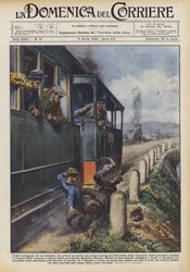 Die mutige Tat eines Heizers rettete ein Kind, das die Ankunft eines