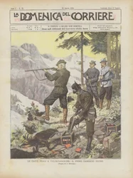 Die Königlichen Jagden In Valsavaranche, Der Erste Erlegte Gämse