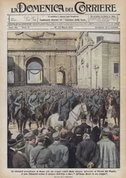 Der triumphale Empfang Roms für seine siegreichen Truppen