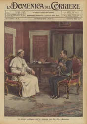 Das historische Gespräch vom 11. Februar zwischen Pius XI. und Mussolini