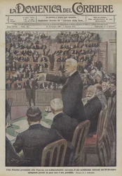 Lon Sonnino hält in der Kammer seine unvergessliche Rede