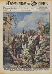 In den von den Roten verlassenen Gebieten, zwischen Teruel und dem Meer, rücken die spanischen Nationaltruppen vor...