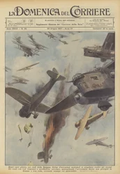 Fast jeden Tag stürzen sich Dutzende nationaler Flugzeuge in den Himmel über Spanien gegen...