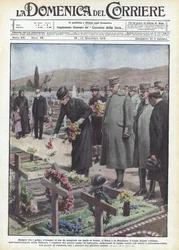 Immer unter den Ersten, wo immer eine gute Tat zu vollbringen ist, der Herzog und die Herzogin von Aosta