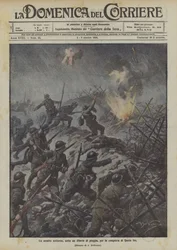 Ein nächtlicher Angriff im strömenden Regen zur Eroberung von Quota 144