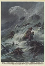 Ein Stück Berg stürzte nachts aus 1800 Metern Höhe ins Meer