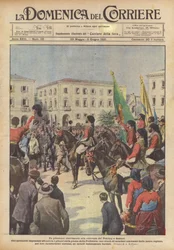 Ein malerischer Empfang der Touring-Karawane in Sassari