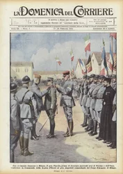 Eine französische Zeremonie in Mailand