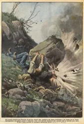 Ein seltsames Drama auf dem Sabotino