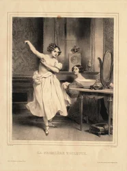 Die erste Toilette