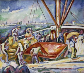 Docker im Hafen, Anvers