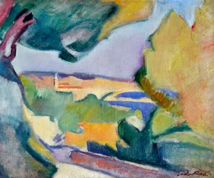 Mittelmeerlandschaft, ca. 1907