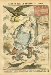 Illustration von Achille Lemot in Le Pelerin