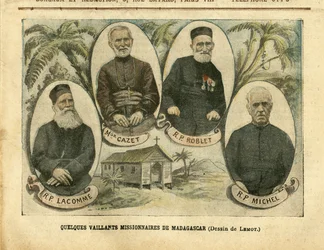 Illustration von Achille Lemot (1846-1909) in Le Pelerin