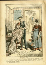 Illustration von Achille Lemot (1846-1909) in Le Pèlerin