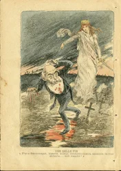 Illustration von Achille Lemot (1846-1909) in Le Pèlerin