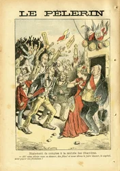 Illustration von Achille Lemot (1846-1909) in Le Pelerin