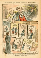 Le Pelerin, Satire in Farben