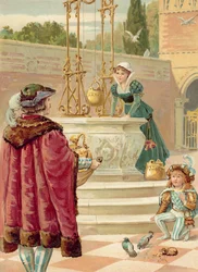 Johann der Treue im goldenen Palast