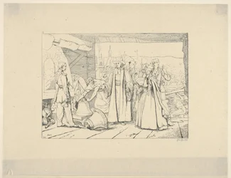 Angebot von Glocken zur Kanonengießerei (aus Confederate War Etchings)
