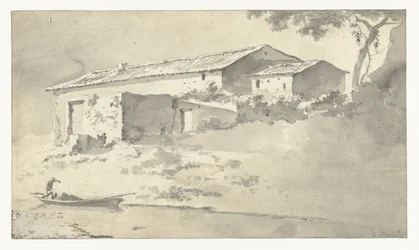 Haus in einer südlichen Landschaft