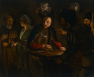 Die Verleugnung des Heiligen Petrus, um 1627