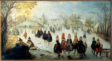 Die Schlittschuhläufer