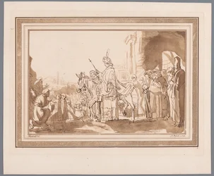 Salomo reitet auf Davids Esel