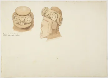 Ton- oder Steinfigur aus Tiahuanaco (Tiwanaku), Bolivien