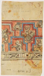 Stuckfries in Acanceh, Mexiko