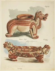Zwei Töpferfiguren, Costa Rica