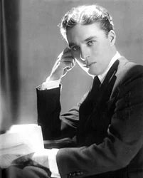 Porträt von Charlie Chaplin