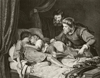 Der Mord an den Prinzen, Edward und Richard, im Tower of London, aus 