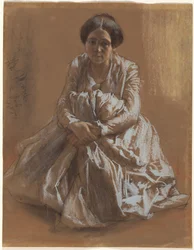 Die Schwester des Künstlers Emilie