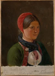 Mädchen aus Hallingdal
