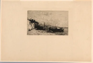 Fischerhütte (Küsten Italiens)