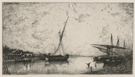 Kanal bei Martigues, 1872