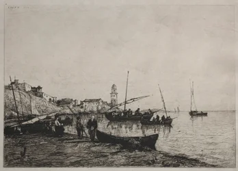 Rückkehr der Fischerboote in Collioure, nahe der spanischen Grenze, 1878
