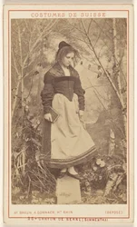 Kostüme der Schweiz. Kanton Bern (Simmental)