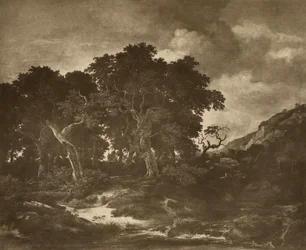 Landschaftsgemälde von Ruysdael