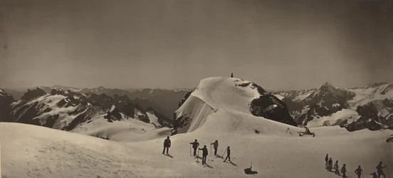 Gipfel des Mont Titlis, Schweiz, 1866