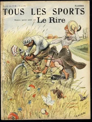 Illustration von Adolphe dit Willette (1857-1926) für das Titelblatt von Le Lire, Nr. 20