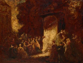 Nachmittagsfest, um 1880
