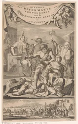 Titelblatt für: E. Benoist, Historie der Reformierten Kirchen von Frankreich, 1696