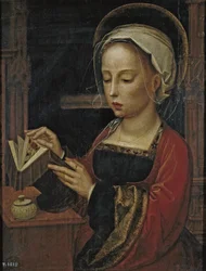 Maria Magdalena beim Lesen