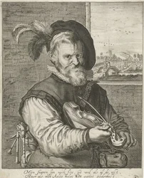 Alter Geigenspieler