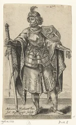 Porträt von Dirk I., Graf von Holland - Grafen und Gräfinnen von Holland (Serientitel)