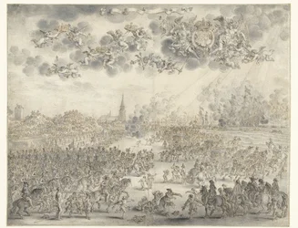 Abreise von Karl II. aus Scheveningen