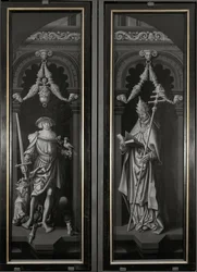 Triptychon des Heiligen Pancrazio (geschlossen)